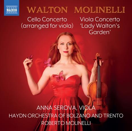 Cello Concerto - Viola Concerto - CD Audio di William Walton,Anna Serova