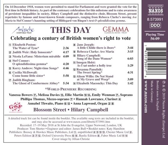 This Day - CD Audio di Blossom Street - 2