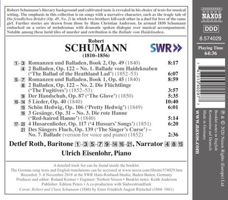Lieder Vol.9 - CD Audio di Robert Schumann - 2