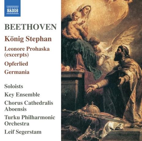 König Stephan op.117 - CD Audio di Ludwig van Beethoven,Turku Philharmonic Orchestra