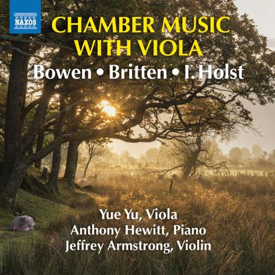 Chamber Music with Viola - CD Audio di Yue Yu