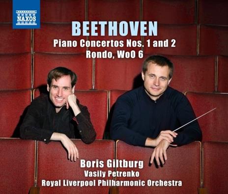 Concerto per pianoforte n.1 op.15, n.2 op.19 - Rondò WoO 6 - CD Audio di Ludwig van Beethoven,Boris Giltburg