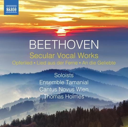 Secular Vocal Works - Opferlied - CD Audio di Ludwig van Beethoven
