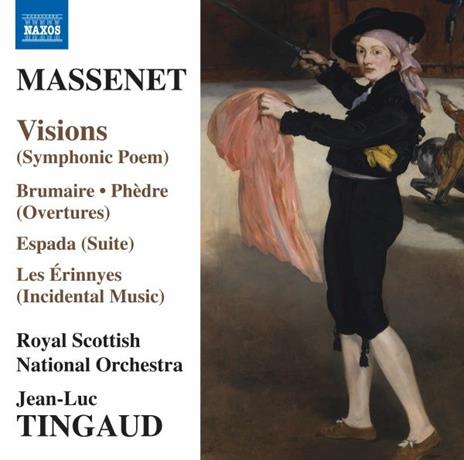 Visions - Symphonic Poem - Phedre - CD Audio di Jules Massenet,Jean-Luc Tingaud
