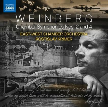 Chamber Symphonies Nos.2 and 4 - CD Audio di Mieczyslaw Weinberg,Rostislav Krimer