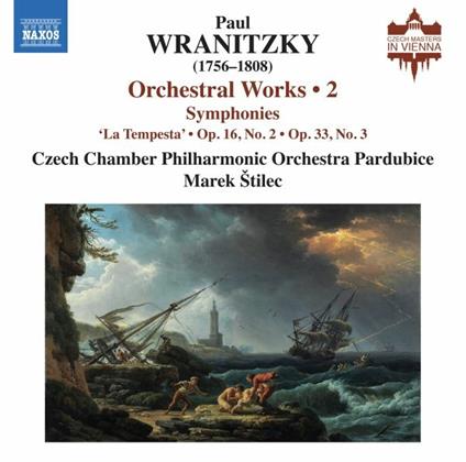 Orchestral Works vol.2 - CD Audio di Paul Wranitzky,Czech Chamber Philharmonic Orchestra,Marek Stilec