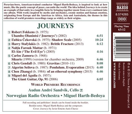 Journeys. Orchestral Music from Five Continents - CD Audio - 2