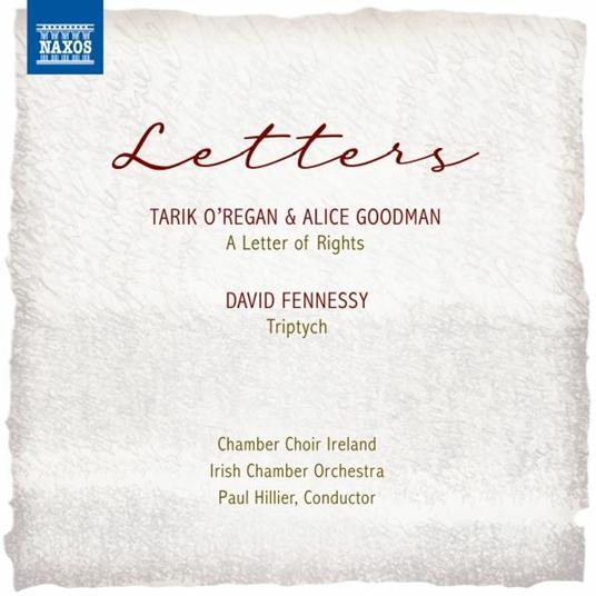 Letters - CD Audio di Paul Hillier,Tarik O'Regan,David Fennessy