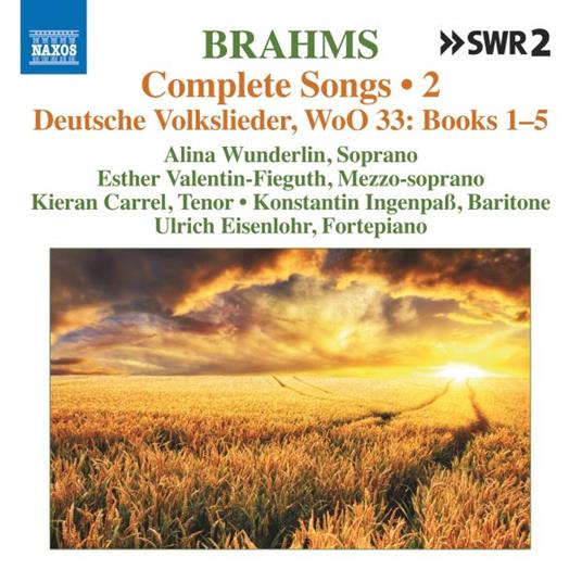 Complete Songs Vol.2 - CD Audio di Johannes Brahms
