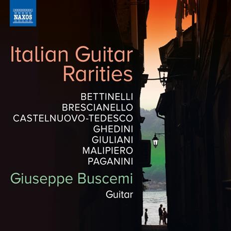 Italian Guitar Rarities - CD Audio di Giuseppe Buscemi