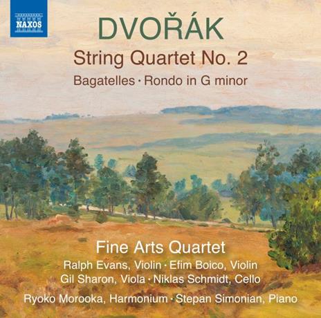String Quartet No. 2 - Bagatelles - Rondo In G Minor - CD Audio di Antonin Dvorak,Fine Arts Quartet