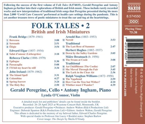Folk Tales Vol.2: British And Irish Miniatures - CD Audio di Gerald Peregrine - 2
