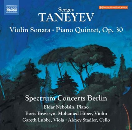 Violin Sonata - Piano Quintet Op 30 - CD Audio di Sergej Taneyev