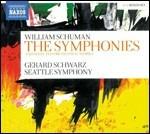 Sinfonie complete e altri brani orchestrali - CD Audio di William Schuman,Gerard Schwarz,Seattle Symphony Orchestra