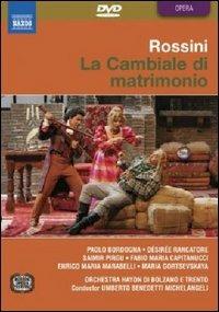 Gioacchino Rossini. La Cambiale di Matrimonio (DVD) - DVD di Gioachino Rossini,Paolo Bordogna,Umberto Benedetti Michelangeli