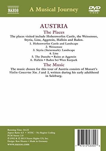 Austria: Hohenwerfen, Weissensee, Stiria, Linz, Aggstein, Hallein, Baden (DVD) - DVD di Wolfgang Amadeus Mozart - 3