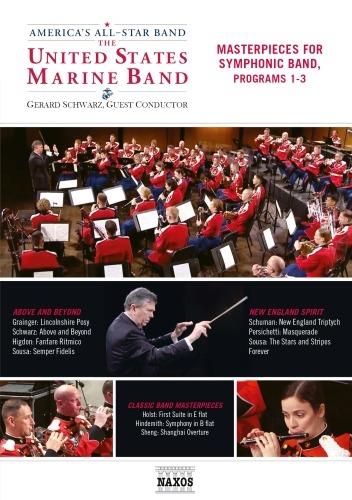 Masterpieces for Symphonic Band. Programs 1-3 (DVD) - DVD di Gerard Schwarz