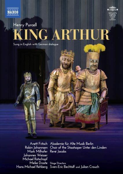 King Arthur (DVD) - DVD di Henry Purcell,René Jacobs