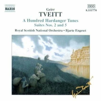 A Hundred Hardingtonar Tunes Suites n.2, n.5 - CD Audio di Geirr Tveitt