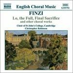 Musica corale - CD Audio di Gerald Finzi