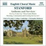Anthems and Services - CD Audio di St. John's College Choir,Christopher Robinson,Sir Charles Villiers Stanford
