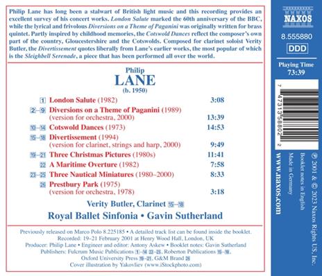 British Light Music Vol. 15 - CD Audio di Royal Ballet Sinfonia,Philip Lane - 2