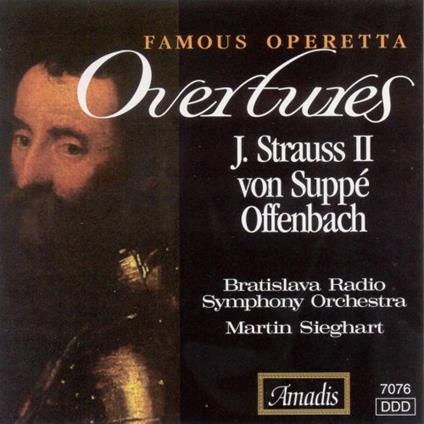Famous Operetta Overtures - CD Audio