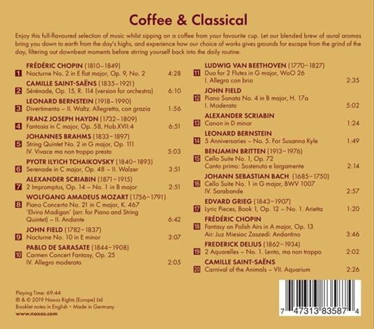 Coffee & Classical - CD Audio - 2
