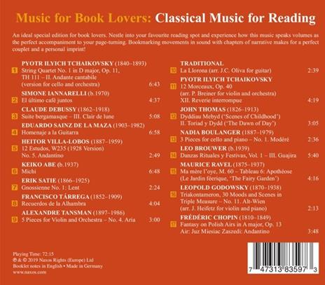 Classical Music for Reading - CD Audio - 2