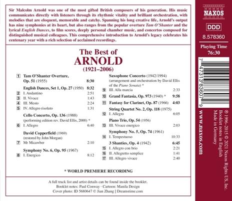The Best of - CD Audio di Malcolm Arnold - 2