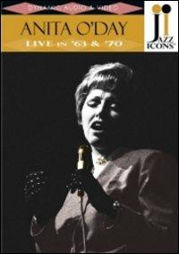 Anita O'Day. Live in 63' & '70. Jazz Icons (DVD) - DVD di Anita O'Day