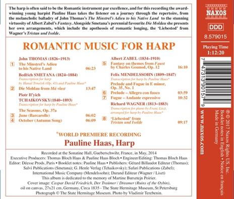 Musica romantica per arpa - CD Audio - 2