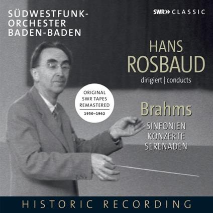 Sinfonie - Concerti - Serenate - CD Audio di Johannes Brahms,Hans Rosbaud