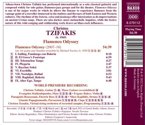 Flamenco Odyssey - CD Audio di Christos Tzifakis - 2