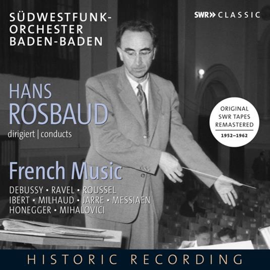 Hans Rosbaud Conducts French Music - CD Audio di Hans Rosbaud