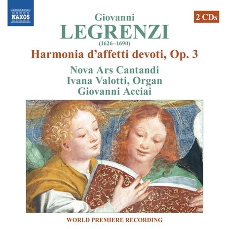Harmonia d'affetti devoti op.3 - CD Audio di Giovanni Legrenzi,Nova Ars Cantandi