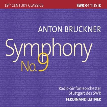 Sinfonia n.9 - CD Audio di Anton Bruckner,Ferdinand Leitner