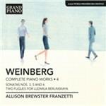 Musica per pianoforte vol.4 - CD Audio di Mieczyslaw Weinberg