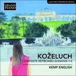 Sonate per pianoforte vol.6 - CD Audio di Leopold Antonin Kozeluch