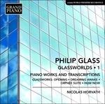 Glassworlds vol.1. Opere per Pianoforte e Trascrizioni - CD Audio di Philip Glass