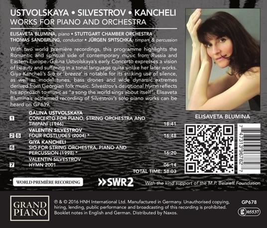 4 Postludes - Hymn 2001 - CD Audio di Valentin Silvestrov - 2