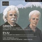 Concerto per pianoforte op.16 - Concerto per pianoforte in Si minore - CD Audio di Edvard Grieg,Erik Evju,Carl Petersson