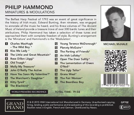 Philip Hammond. Miniatures & Modulations - CD Audio di Philip Hammond - 2
