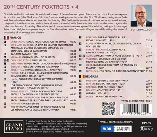 Piano Music vol.4 - CD Audio di Gottlieb Wallisch - 2