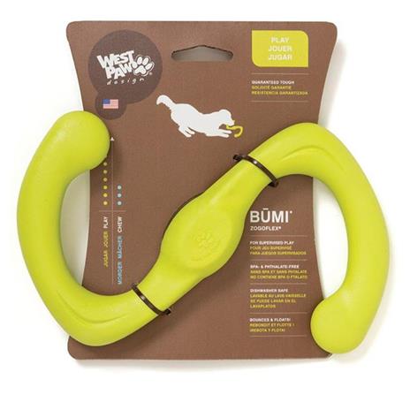 Zogoflex Giocattolo da Masticare per Cani Bumi Taglia L Verde 1946 - 2