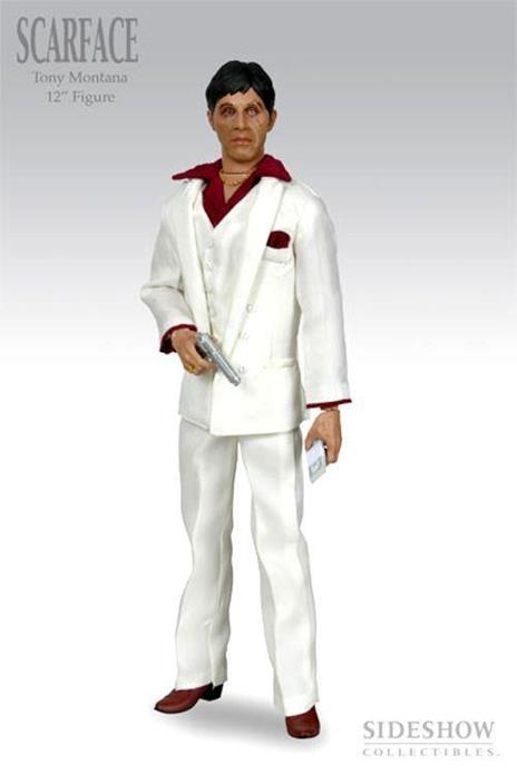 Sideshow 30cm Exclusive Scarface Tony Montana 12 Talking Action Figure New - 3