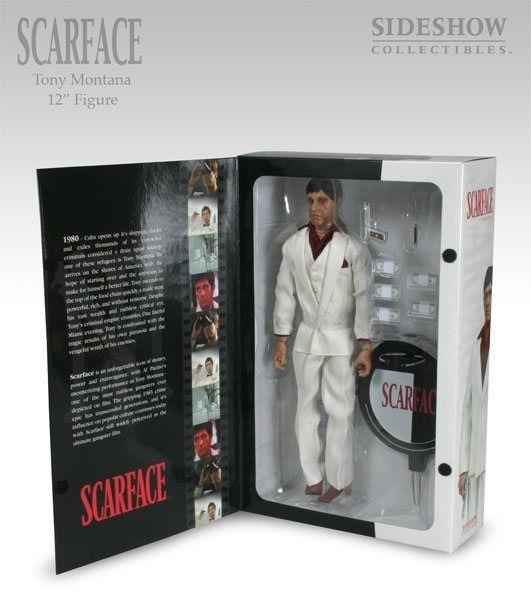 Sideshow 30cm Exclusive Scarface Tony Montana 12 Talking Action Figure New - 5
