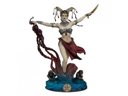 Court Of The Dead Pvc Statua Gethsemoni - Queens Conjuring 25 Cm Sideshow Collectibles