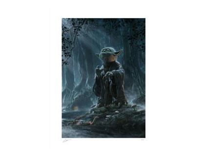 Star Wars Fine Art Print Yoda: Luminous Beings 46 X 61 Cm VanderStelt Studio