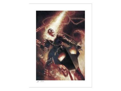 Marvel Art Print Ghost Rider 46 X 61 Cm - Unframed Sideshow Collectibles